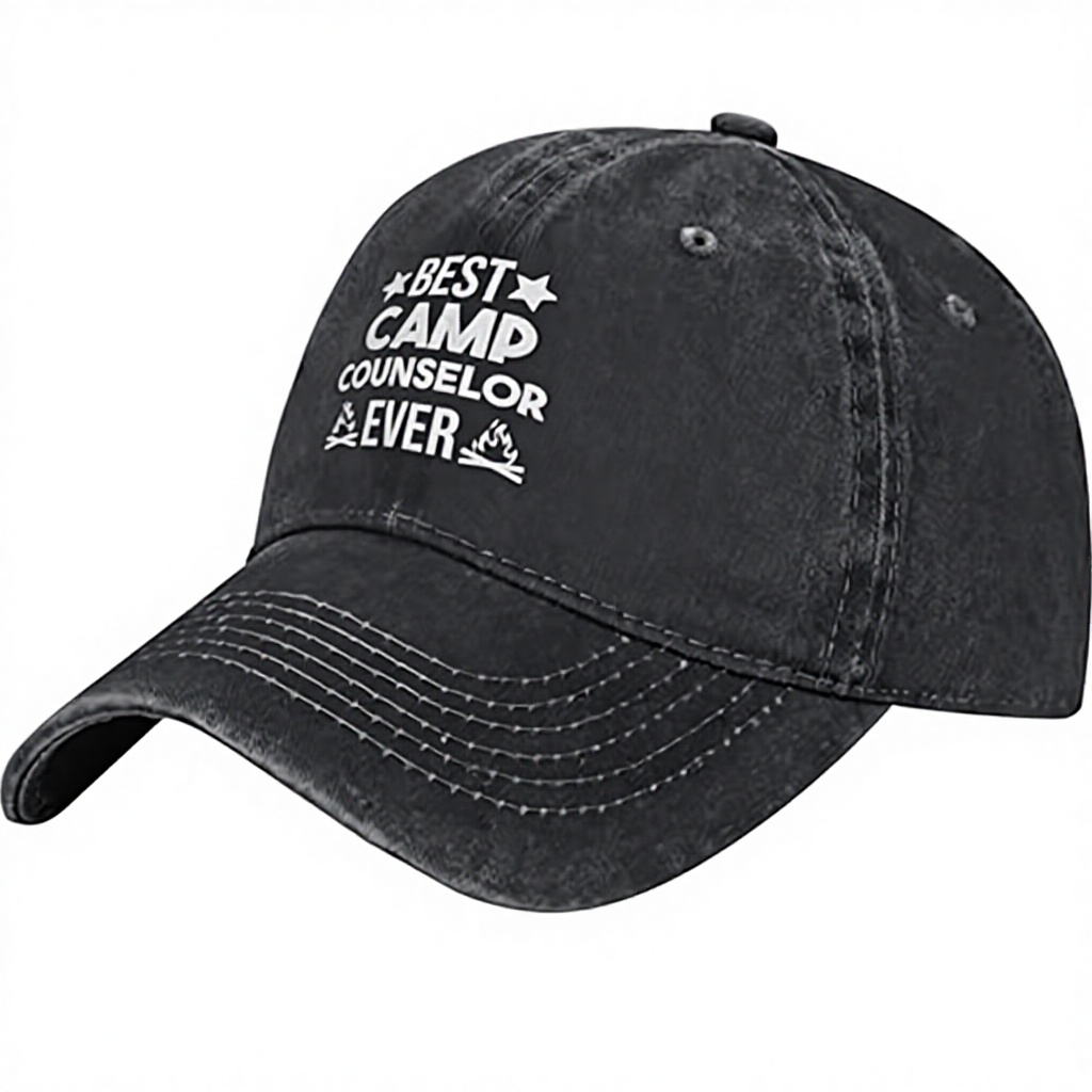 Vintage 100% Premium Cotton Unisex Baseball Cap Custom Logo Brand Exclusive