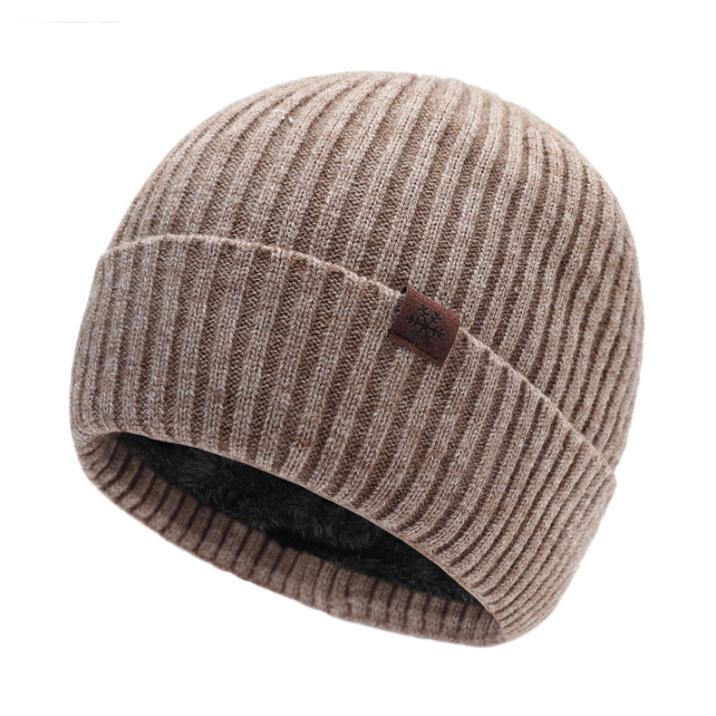 Manufacturer Fashion Winter Furry Knitted Mohair Beanie Cap Warm Knit Beanie Hats With Custom logo