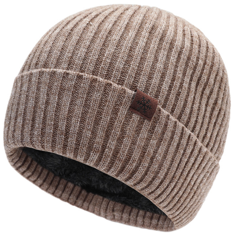 Manufacturer Fashion Winter Furry Knitted Mohair Beanie Cap Warm Knit Beanie Hats With Custom logo