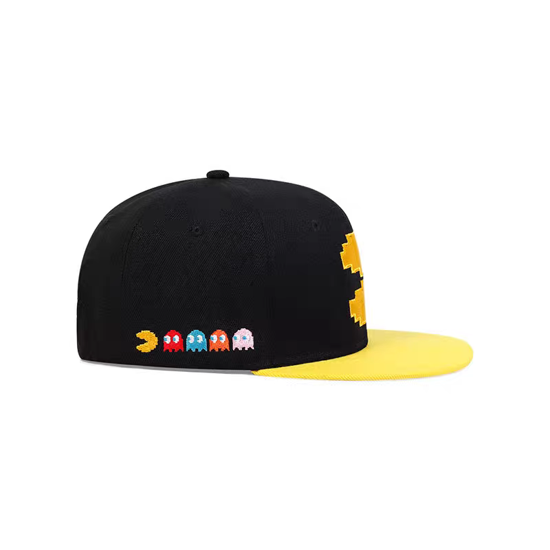 American New Cartoon Embroidery 100% Cotton Sporty Casual Snapback Cap Unisex Summer Sun Protection Cycling Travel Hip