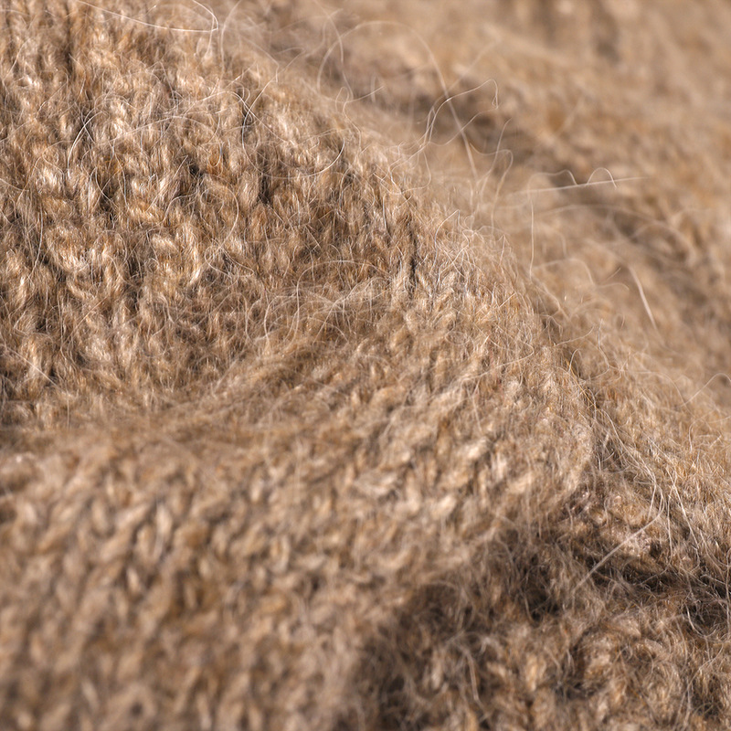 2025 New Fall/Winter Retro Rolled up Warm Knitted Hat  Japanese-style Cool Hat