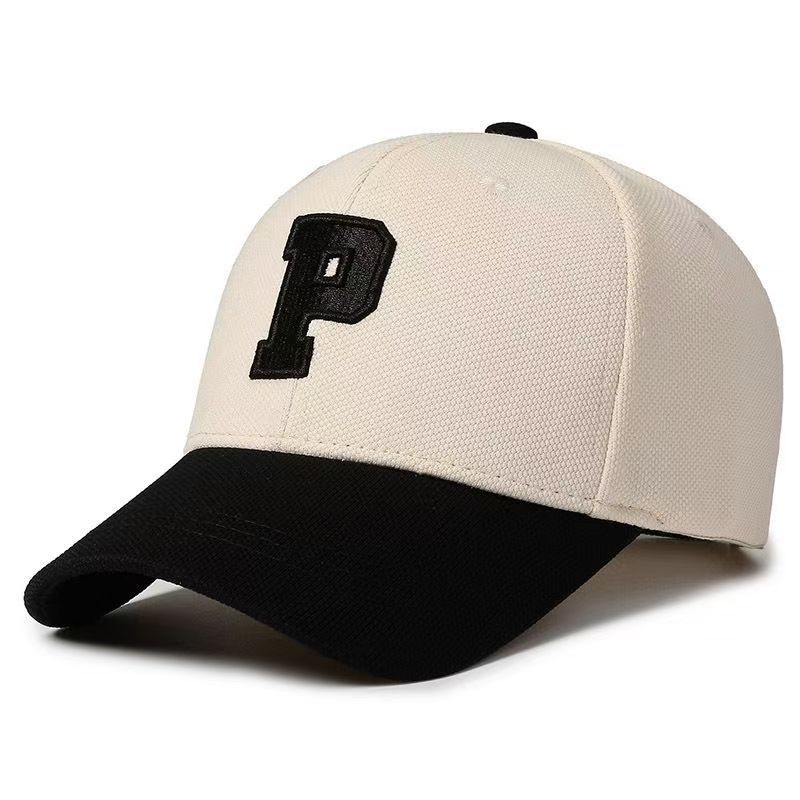 Spring New Model 6-Panel Three-Dimensional Letter Baseball Cap Sporty Casual Outdoor Fashion Hat Adjustable Unisex Sun