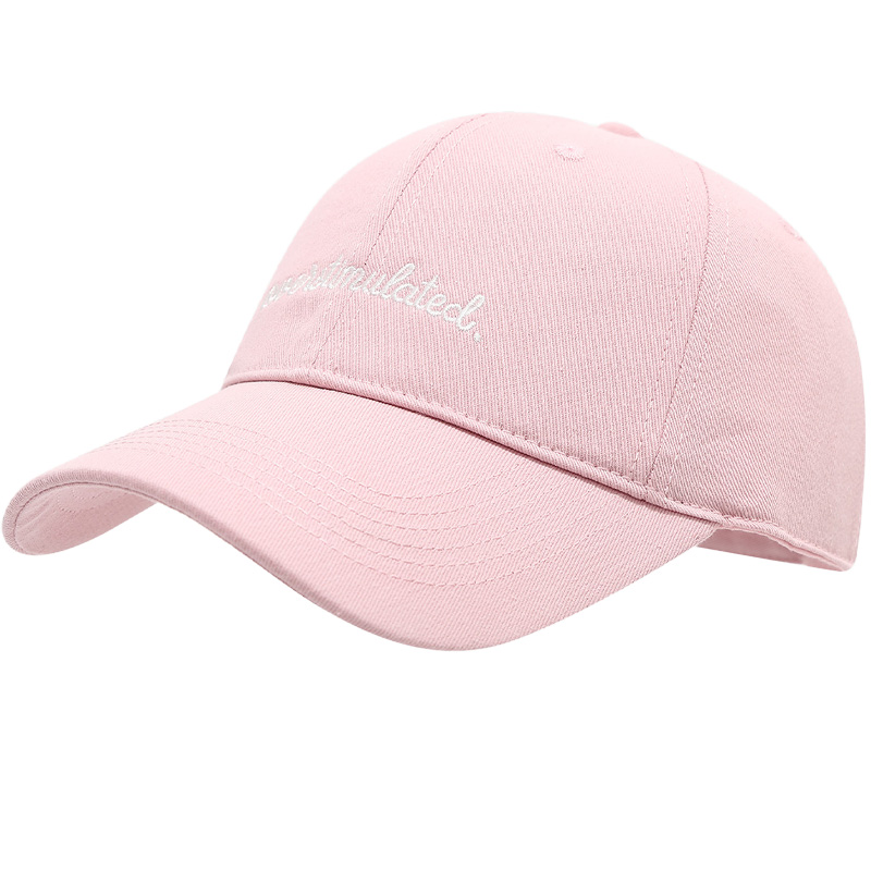 High-quality Denim Cap with Embroidery Baseball Cap with Sun Protection Adjustable Brim Design