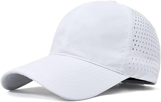 2026 Lightweight Sporty Running Hat Waterproof Quick Dry Mesh with Custom Logo Hand Embroidered Technique