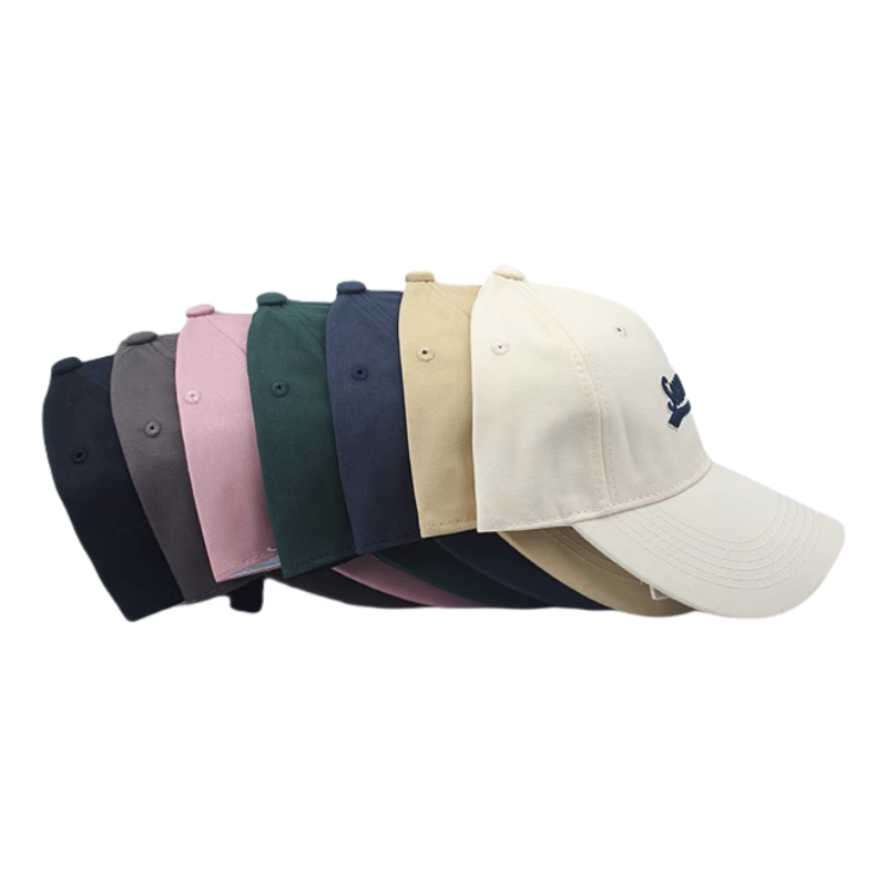 Wholesale 3D Embroidered Baseball Cap Vintage Dad Hat 6-Panel Velour Curved Sporty Fashionable for Men Women Customizable Size