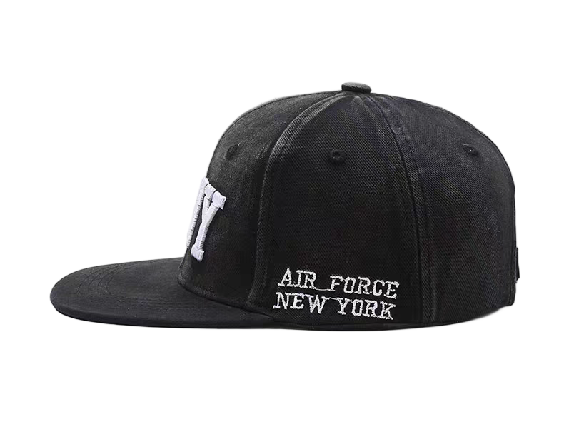 American Hip Hop Fashion 3D Embroidery Snapback Cap Flat Brim Hat Spring Autumn Outdoor Sun Protection Unisex Street Dance