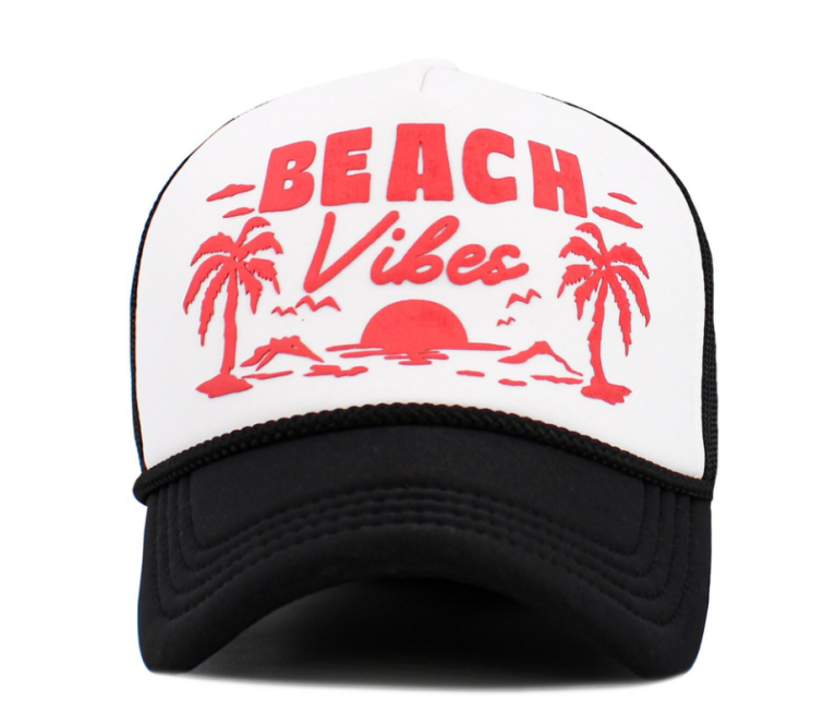 2026 Premium Foam Trucker Hat Puff Print Mesh Back Snapback Cap Adjustable Breathable Summer Sun Hat for Unisex Outdoor Hat