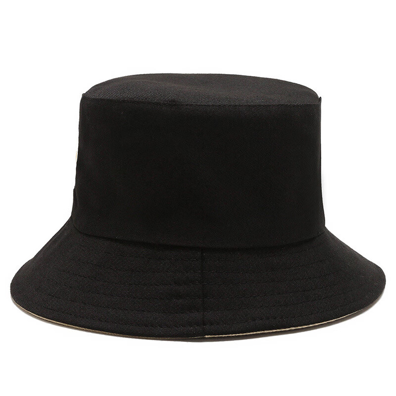 High Quality Custom 3D Embroidery Logo Bucket Cap Casual Fisherman Hat for Men Women Stylish Character Outdoor Party Travel