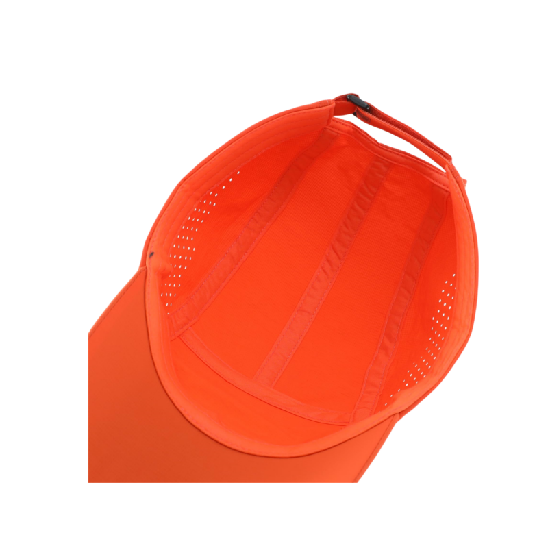 Breathable Lightweight Orange Waterproof Running Cap Adjustable Quick-Dry Outdoor Sports Hat for All Seasons