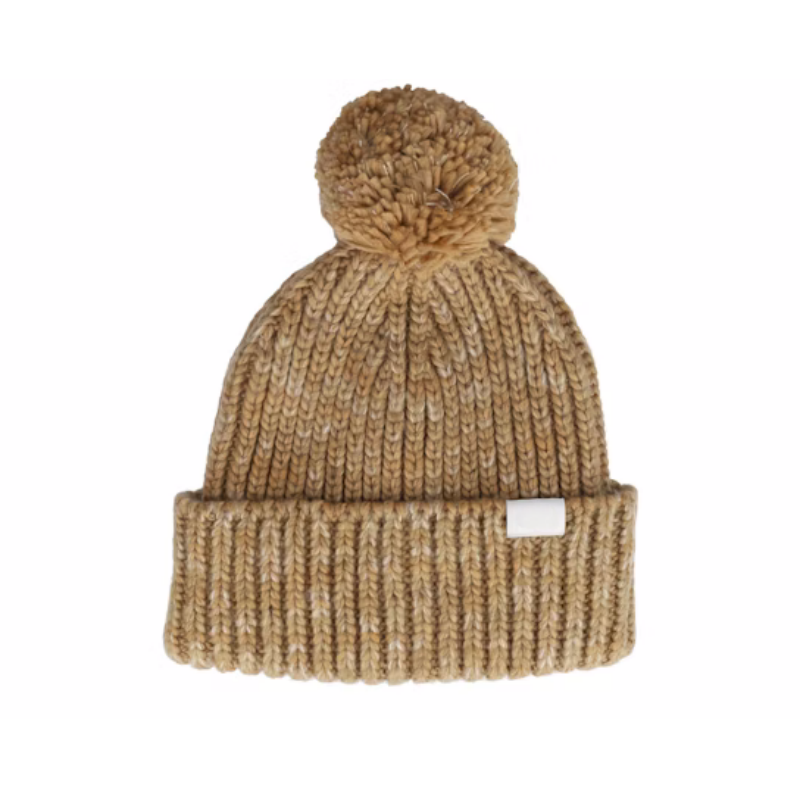 Design Brown Y2k Beanies With Pom Pom Custom Logo Light Winter Hats Warm Knitted Hats for Women Men