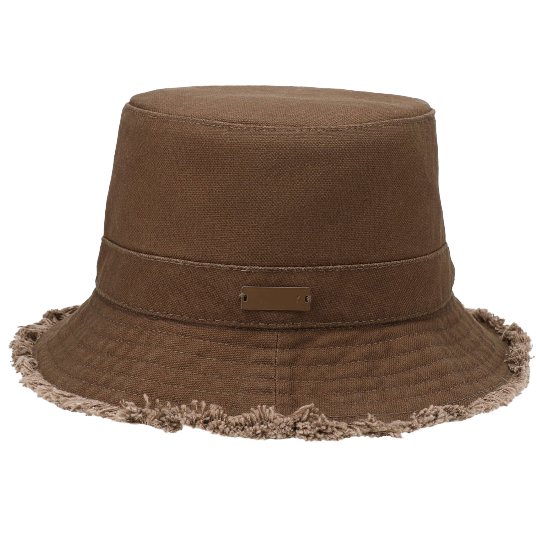 2025 Custom Logo Cotton Bucket Hat Spring Summer Vacation Washed Style Multiple Color Options Fisherman Bucket Hat