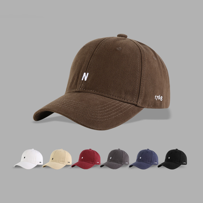 New Trendy Baseball Cap with Letter Embroidery Sun protection and Sun-blocking for Casual Wear
