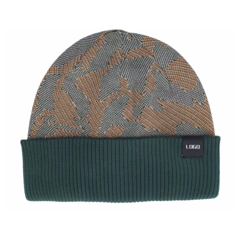 Winter Classic Soft Cotton Beanie Warm Knit Skull Cap for Men and Women-Custom Daily Winter Hats for Travel and Beach