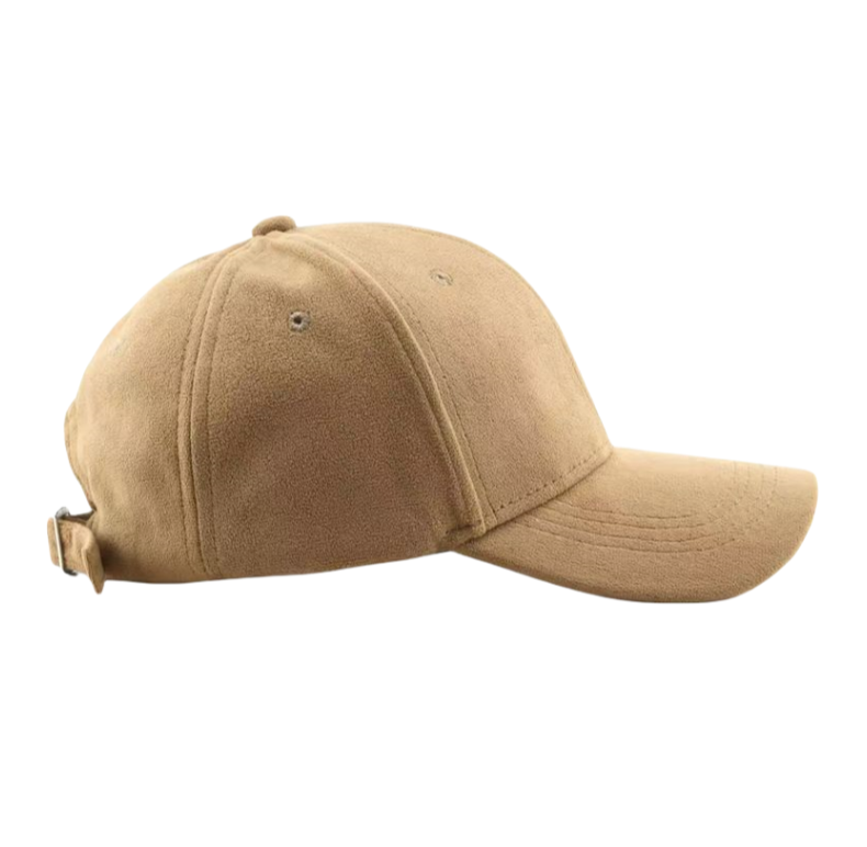 Vintage Unstructured Wool Blend Baseball Cap Soft Fabric Warm Outdoor Metal Buckle Closure for Men and Women Custom Logo