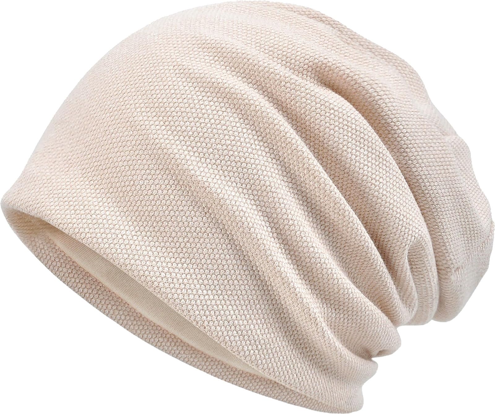 Beanie Hat for Unisex Adjustable Breathable Knit Slouchy Soft Cotton Custom Logo for Everyday Outdoor Wear