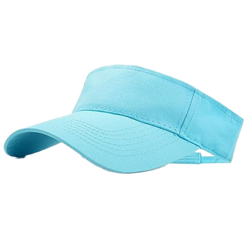 Customize Logo Adjustable Cotton Sun Visor Caps for Women and Men-Sports & Outdoor Use All Seasons