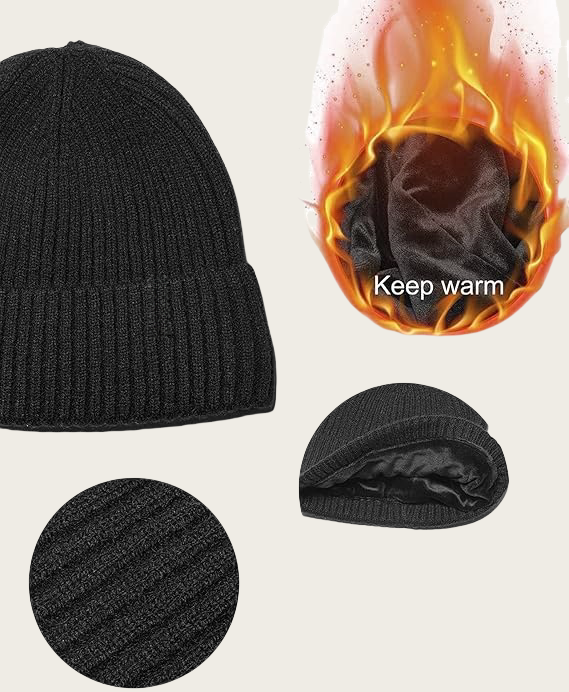 Unisex High Quality Cotton Winter Beanie Hat Custom Warm Knit Cuffed Ski Hats Cartoon Character Beach Appropriate for Men Women