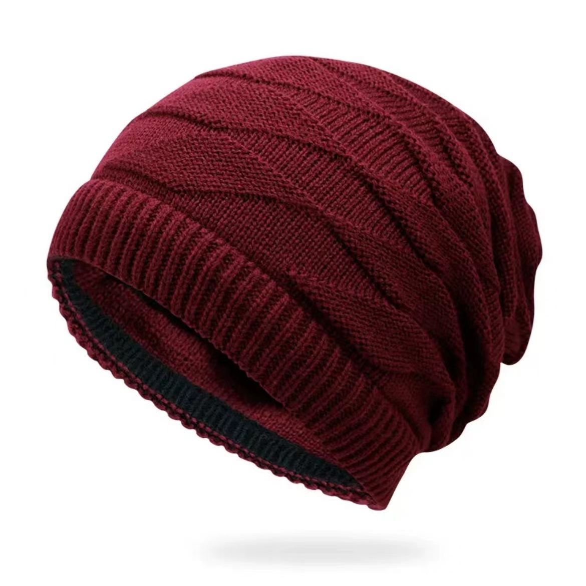 Hot Sale Winter Warm Plain Beanie Hat Knitted Hat Unisex Man Woman Beanie Hats
