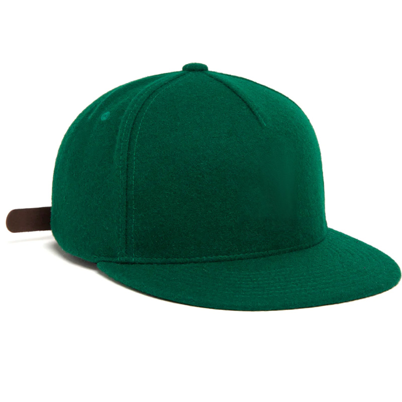 Wholesale 5 Panel Custom Logo Gorras Sports Wool Cap Fashionable Animal Baseball Adjustable Melton Wool Hats for Outdoor Use