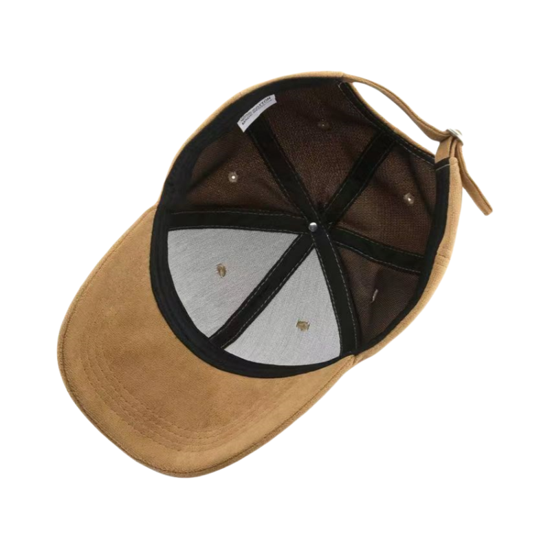 Vintage Unstructured Wool Blend Baseball Cap Soft Fabric Warm Outdoor Metal Buckle Closure for Men and Women Custom Logo