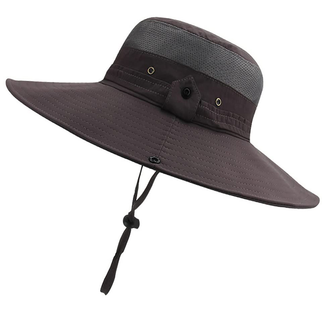 Casual Ski Fisherman Hat Spring and Summer Outdoor Sun Protection Breathable Mesh Formal Style Mountaineering Hat