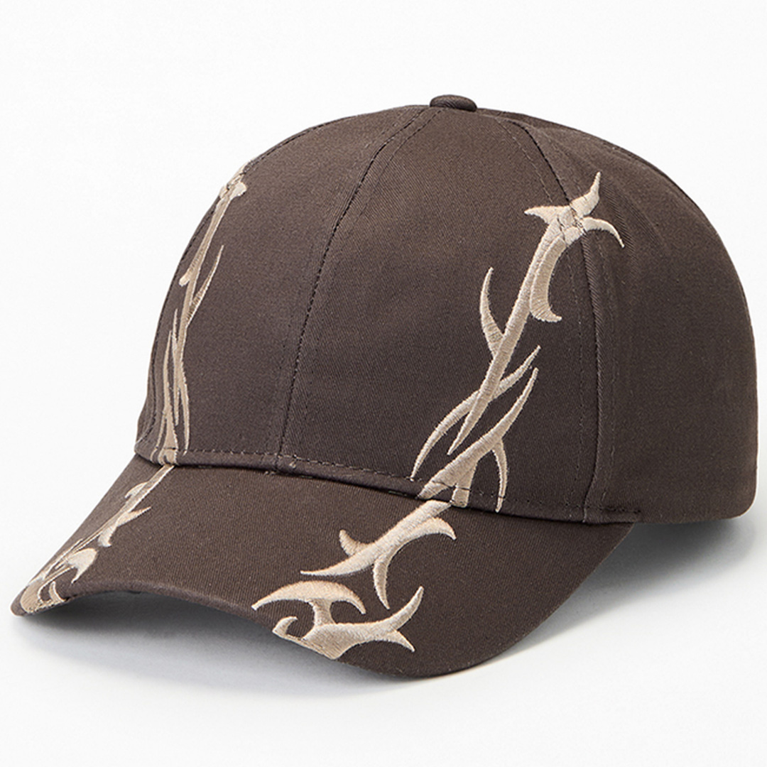 ODM OEM Hat Wholesale High Quality Cotton Customized 3D Embroidery Logo Curved Brim Adjustable 6 Panel Baseball Cap Mesh Unisex