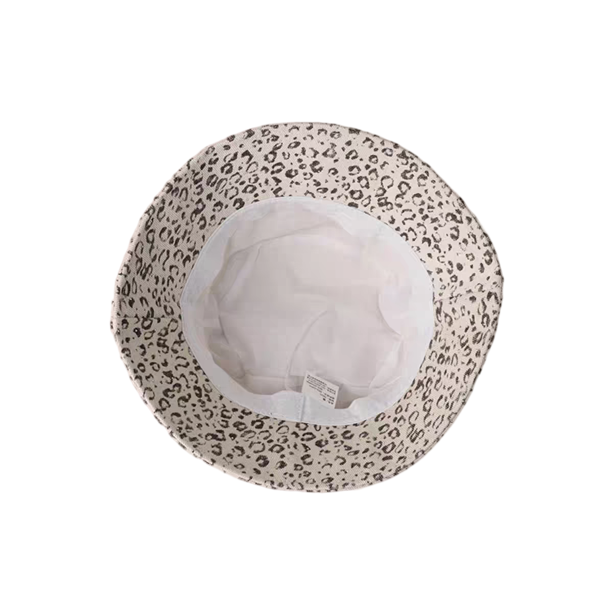 Vintage Leopard Print Digital Rhinestone Decor Bucket Hat Unisex Versatile Lightweight Shiny Sun Outdoor Travel Daily