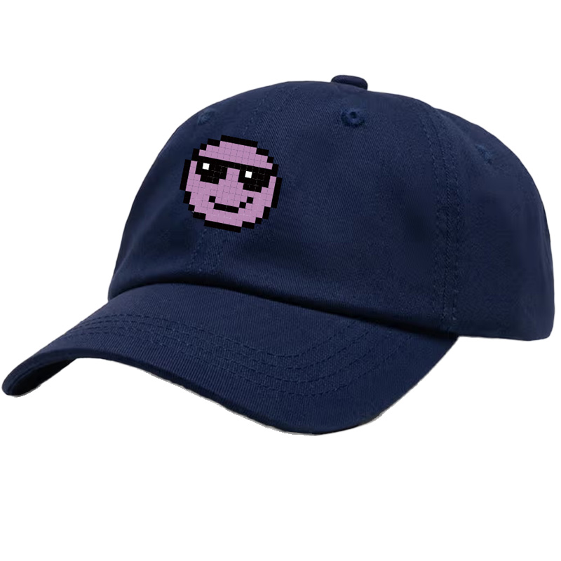 Custom Vintage Sporty Dad Hats with Embroidery Logo 100% Cotton Unstructured Baseball Caps Featuring Argyle & Fruit Patterns