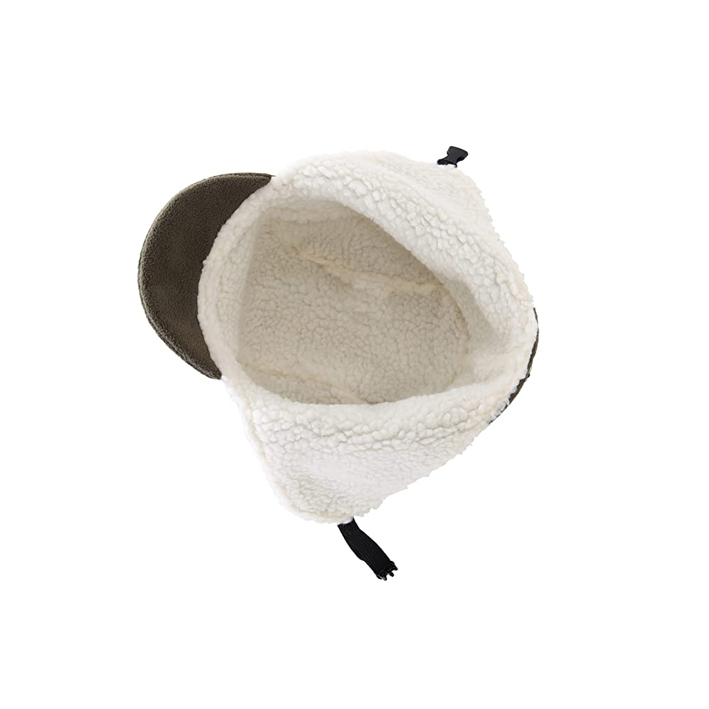 Wholesale Custom Fleece Warm Windproof Earflap Skull  Lined  Winter Hats