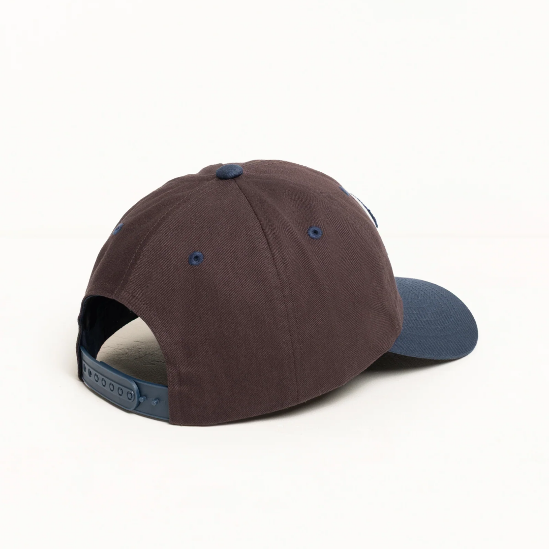 Wholesale Customized Cotton 6-Panel Two-Tone Embroidery Logo Unisex Baseball Caps with Custom Logo-Fashion Hip Hop Canvas