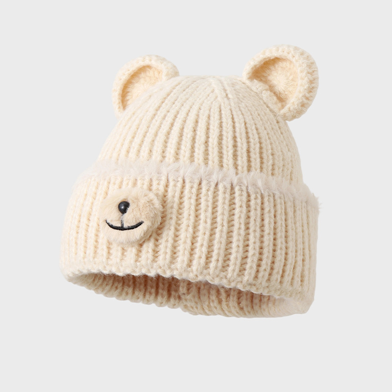 Cute Little Bear Hat - Windproof, Warm and Cozy Knitted Hat, Sweet in Appearance