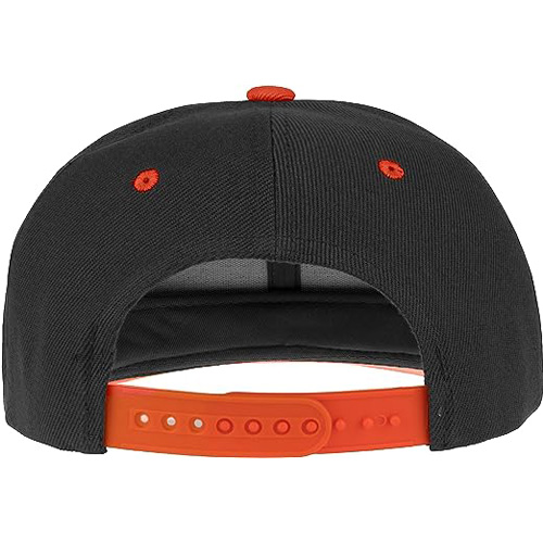 Unisex High Quality 6-Panel Cotton Flat Brim Snapback Caps Custom Two-Tone Color Embroidery Denim Hip Hop Sports Performances