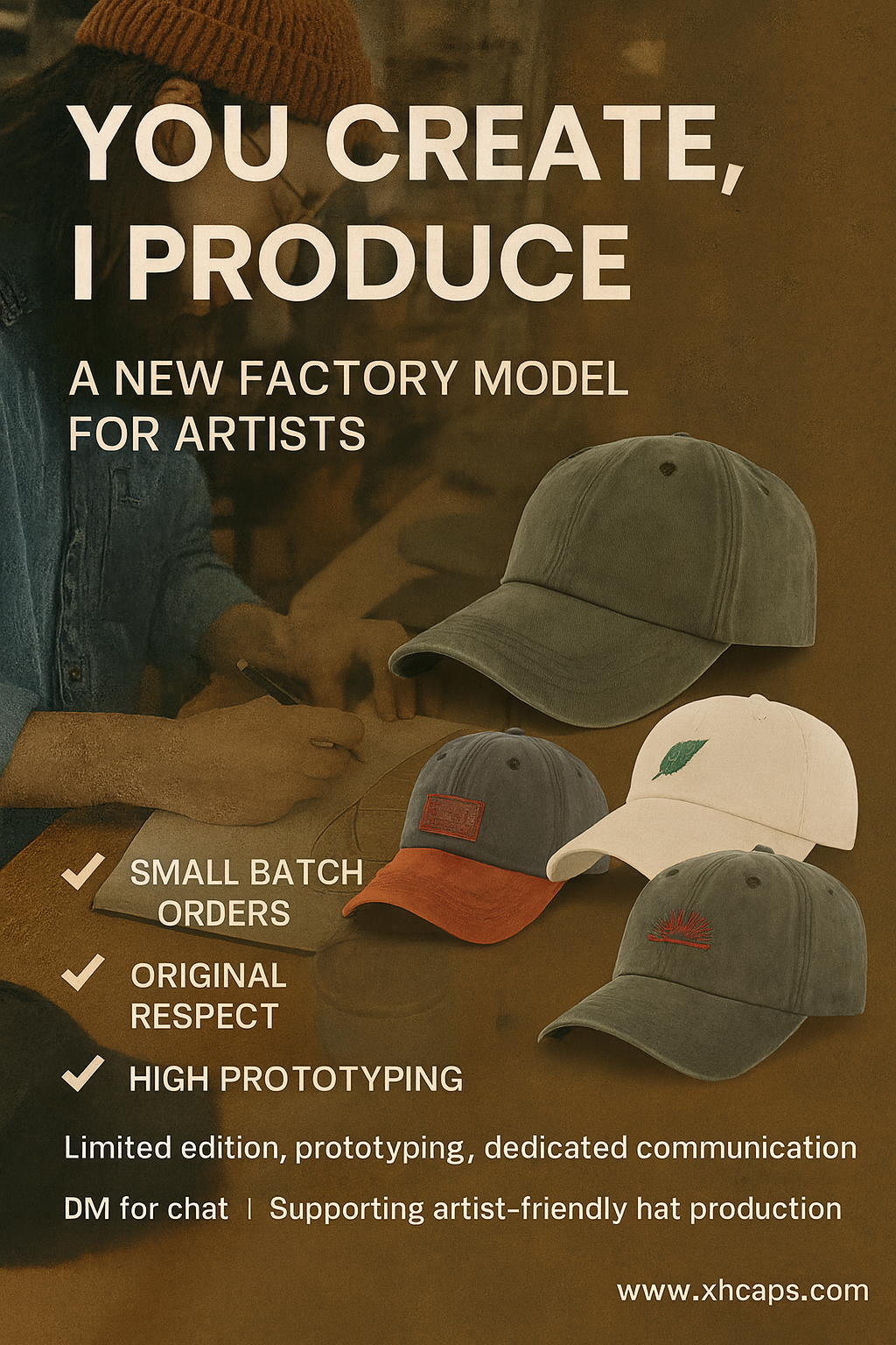 Women's Cute Little Panda Embroidered Gray Adjustable Cotton Denim Baseball Cap