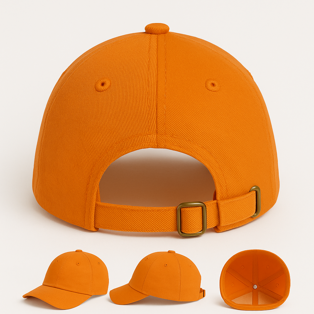 Women's Eagle Embroidered Gray Adjustable Cotton Denim Baseball Cap