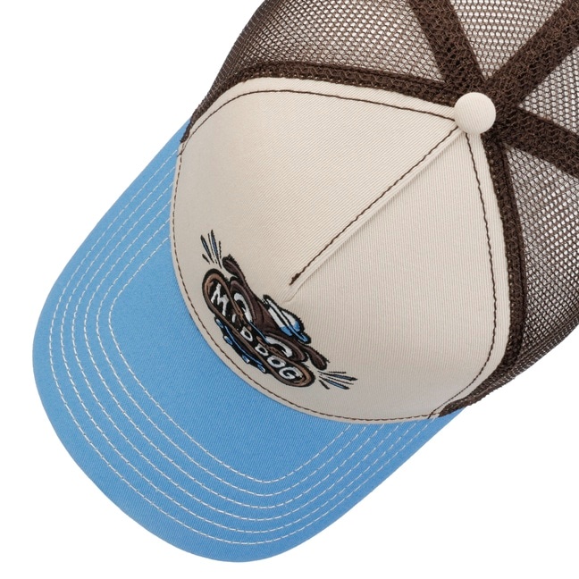 Designer Custom Cotton Polyester 5 Panel Caps Embroidery Cartoon Animal Pattern Logo Trucker Mesh Hats for Unisex