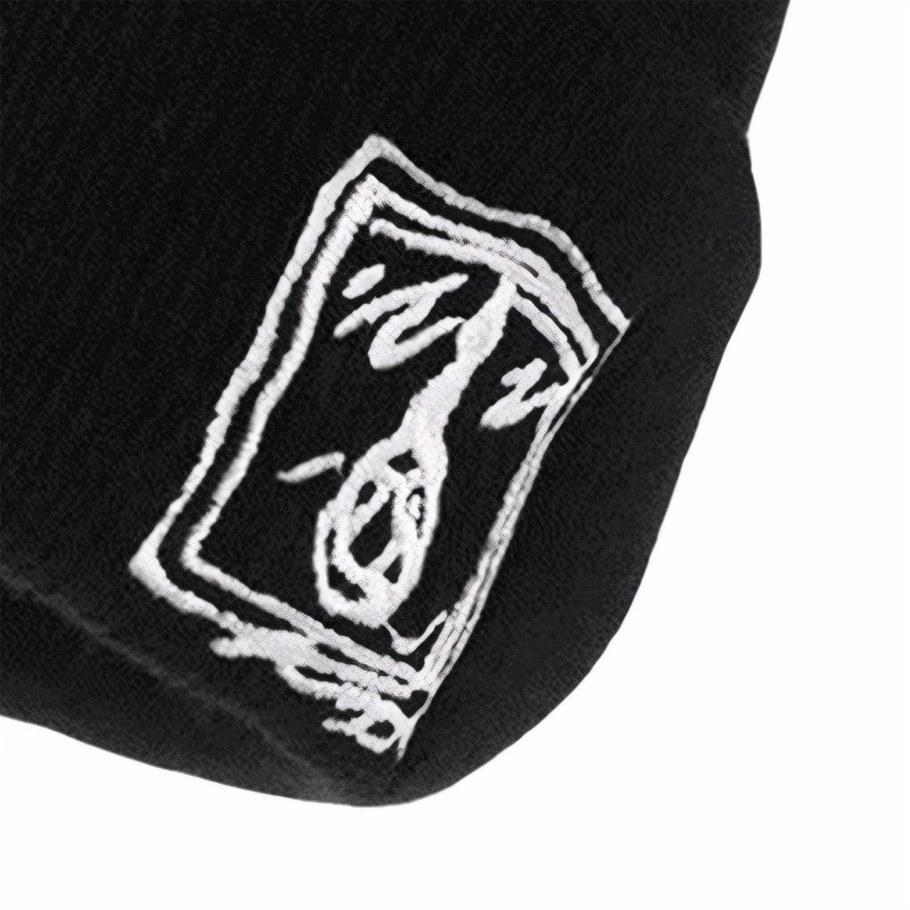 Unisex Custom Winter Knitted Beanie Hat Cuffed Ribbed Woven Free Size Business Cotton Digital Printing Wholesale Custom Beach