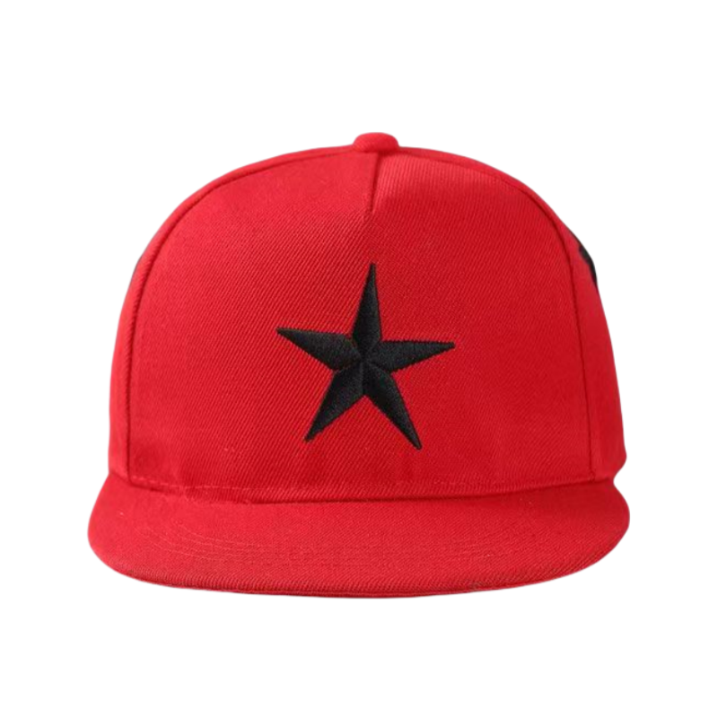 Unisex High Profile Snapback Cap Custom Logo Embroidery Street Style Casual Outdoor Use for Adults Fabric Common Hip Hop Style