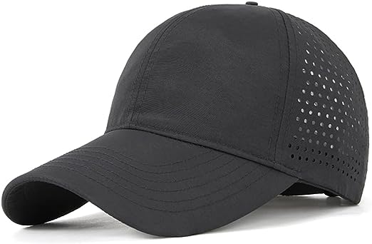 2026 Lightweight Sporty Running Hat Waterproof Quick Dry Mesh with Custom Logo Hand Embroidered Technique