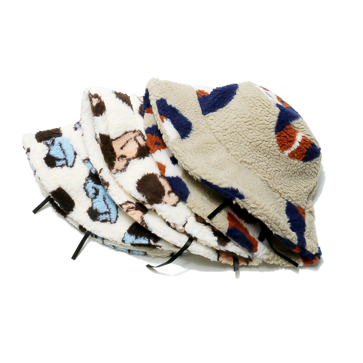 New Style Men's and Women's Universal Fishing Hat. Soft Wool Dog-shaped Warm Hat. Suitable for Autumn and Winter.