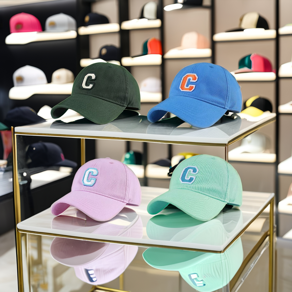 Wholesale Custom Embroidery Hats Cotton Fashion Sport Baseball Cap 6 Panel Hat Custom logo Caps