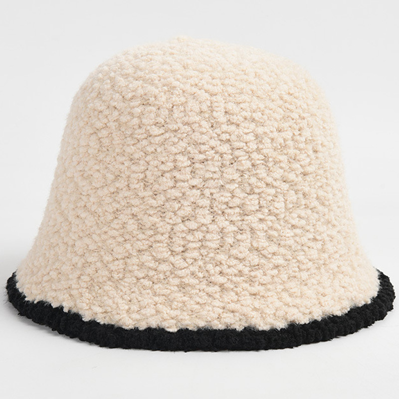 Wholesale OEM Design Polar Fleece Embroidered Winter Hat Bucket Wool Hunting Hat with Cartoon Pattern for Casual Daily Use