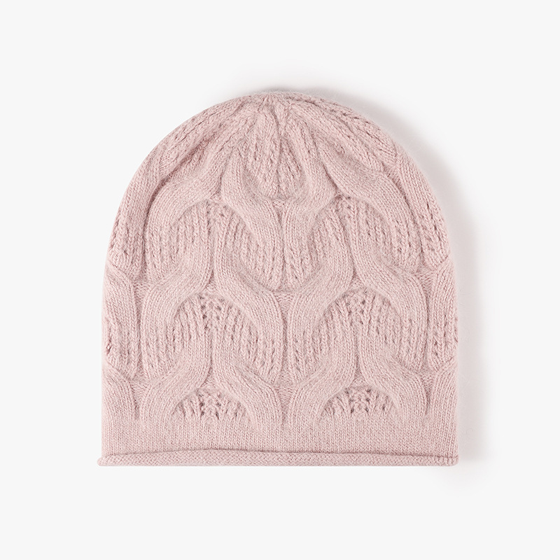 2025 New Fall/Winter Retro Rolled up Warm Knitted Hat  Japanese-style Cool Hat