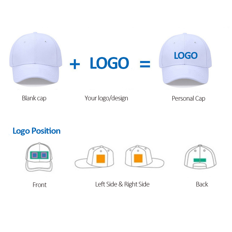 Custom Polyester Waterproof Mesh Sports Hat Baseball Cap Dry Fit Running Hat