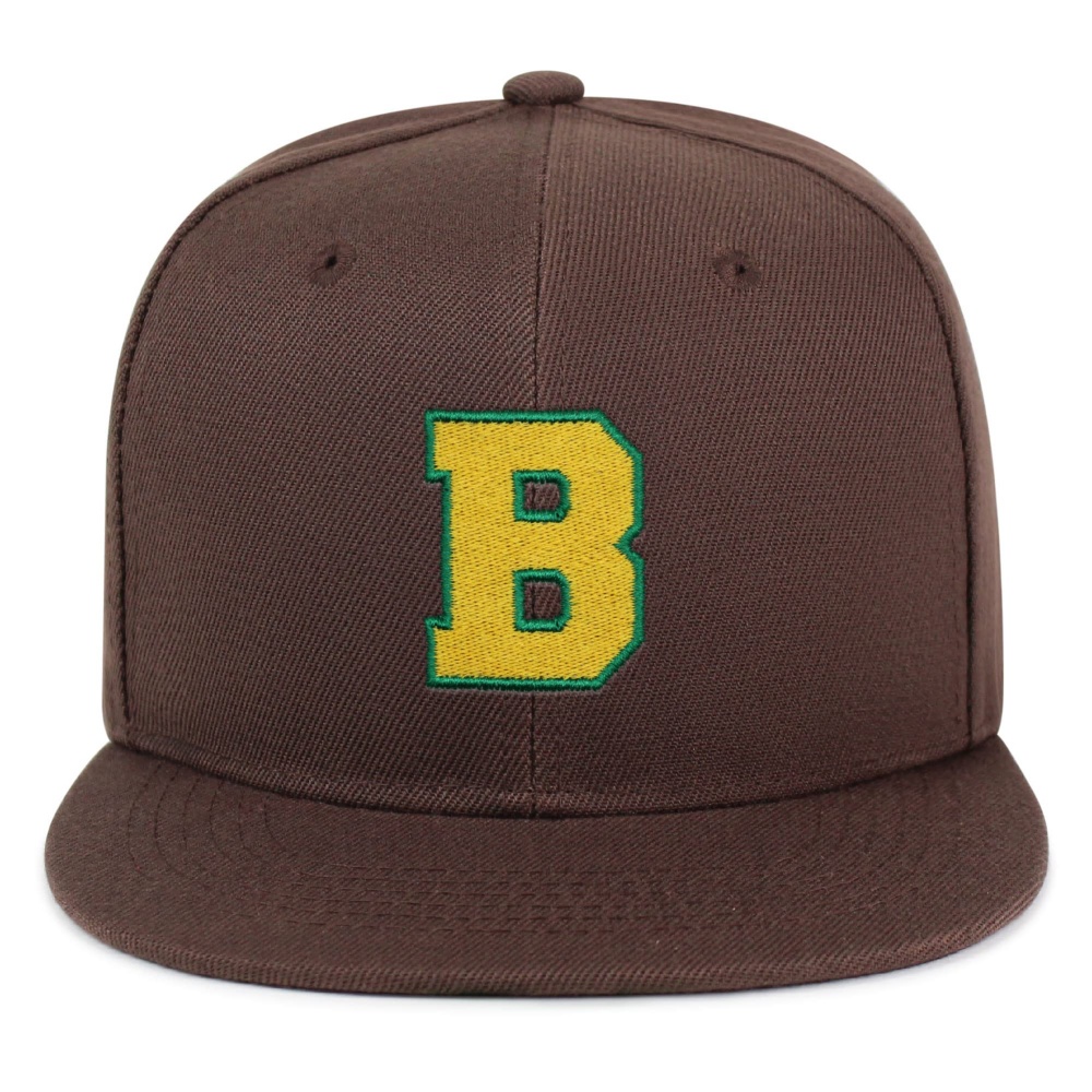 Unisex High Profile Snapback Cap Custom Logo Embroidery Letter Vintage Hip Hop Street Style Casual Outdoor Use for Adults