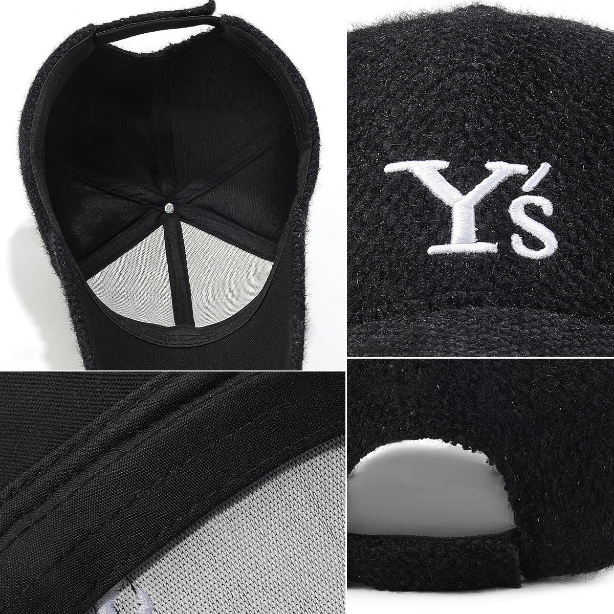 2025 New Winter-Spring Collection Fur Baseball Cap - Suitable for Both Men and Women, Casual Baseball Cap