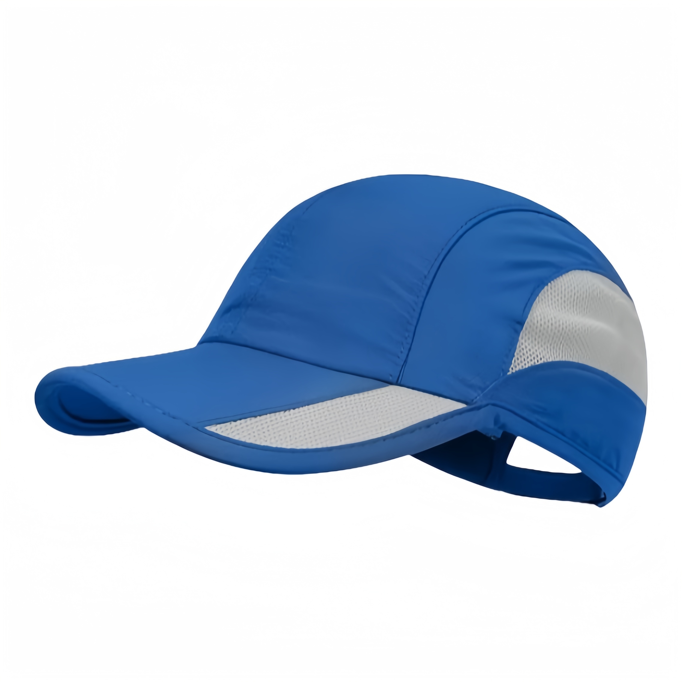 Unisex Custom UPF 50 High Water Resistant Breathable 5 Panel Unstructured Hat-Long Large Curved Golf/Soccer Embossed Letter