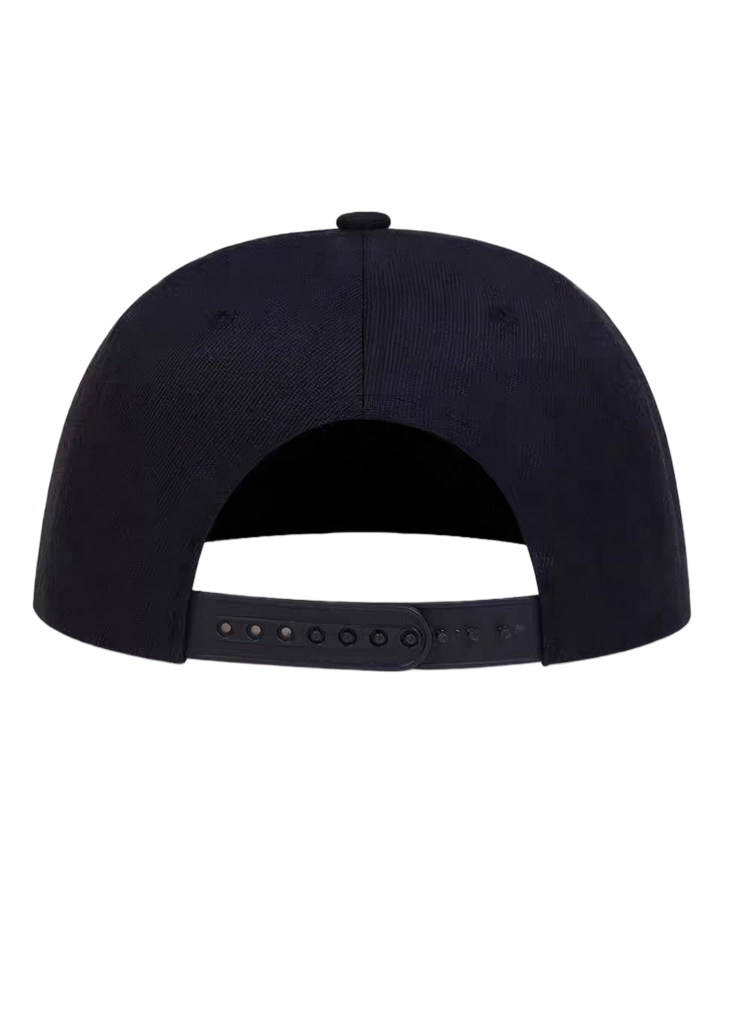 2025 New Cartoon Cute Embroidery Black Flat Brim  Cap Unisex Casual Trendy Outdoor Travel Hat