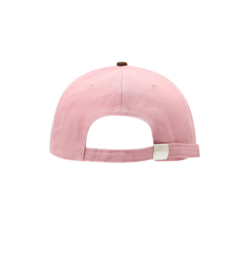 New Spring/Summer 2026 High-Quality Casual Hat: Two-Tone Design with Embroidered Logo, Adjustable, 6-Panel Cotton Baseball Cap