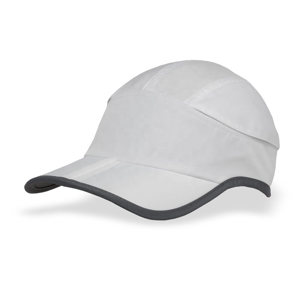 Custom Logo Baseball Hat with Sun Protection Breathable Cool Mesh and Curve Brim Sporty Running Cap Featuring Puff Printing