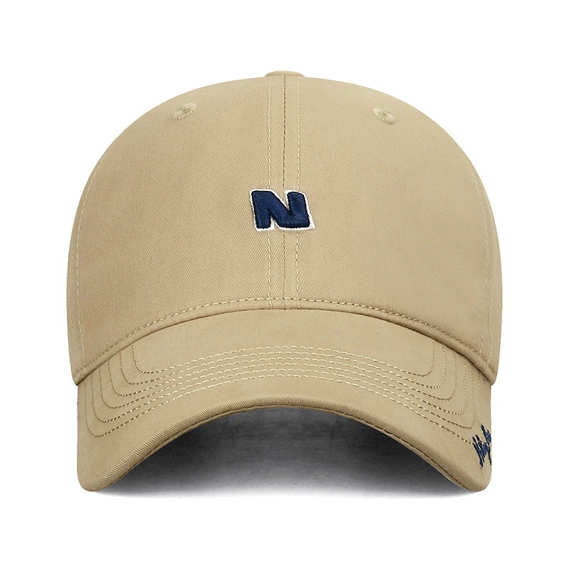 New Trendy Letter Baseball Cap Spring/Summer Woolen Warm and Casual Hat